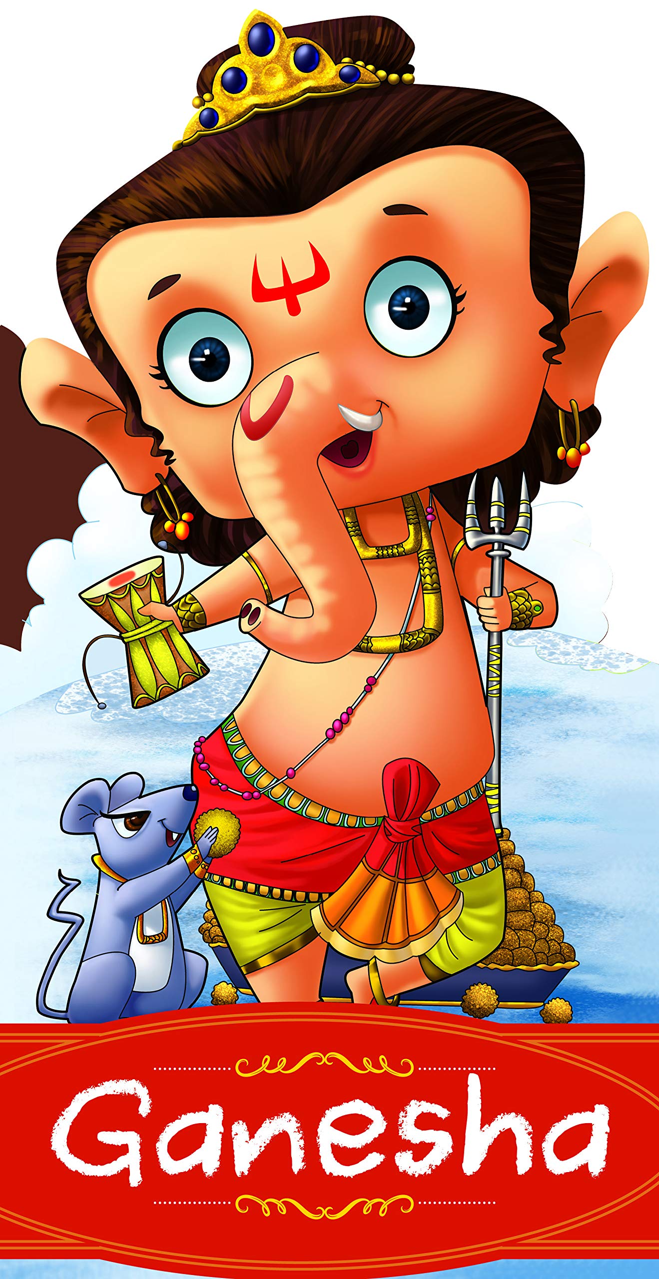Cutout Books: Ganesha(Gods And Goddesses)