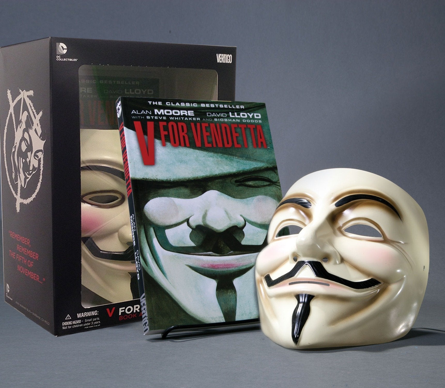 V for Vendetta Deluxe Collector Set,Used