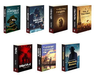 The Case Book Of Sherlock Holmes, The Memoirs Of Sherlock Holmes, A Tale Of Two Cities And More Classic Novels : Ultimate Mystery & Adventure Book, Timeless Tales Of Mystery And Romance | Pack Of 7