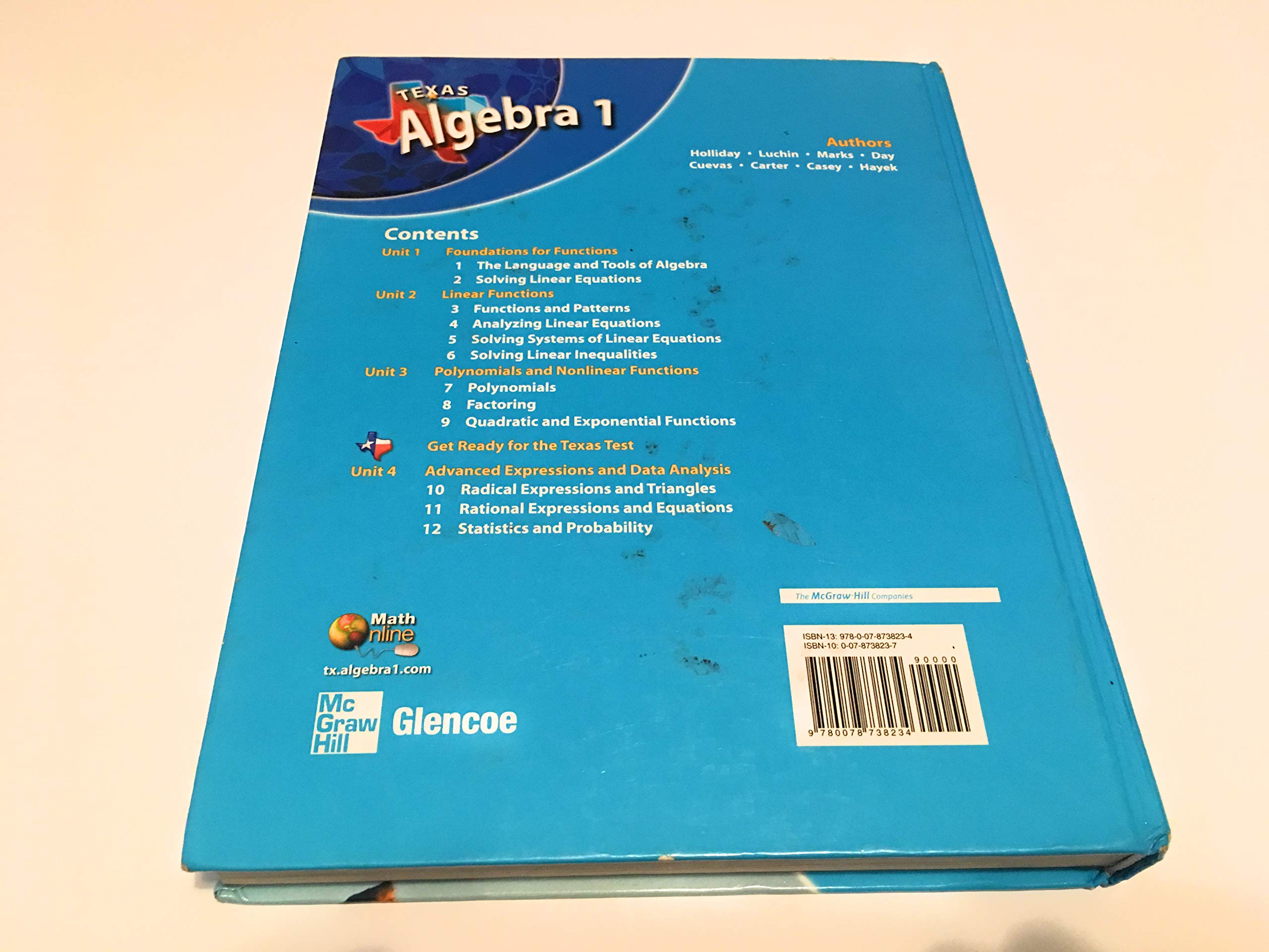 Texas Algebra 1,Used