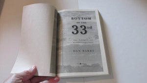 Bottom Of The 33Rd: Hope, Redemption, And Baseball'S Longest Game