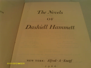 The Novels Of Dashiell Hammett: Red Harvest, The Dain Curse, The Maltese Falcon, The Glass Key, And The Thin Man-used