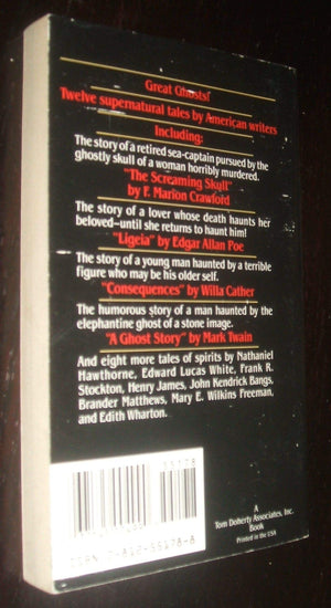 The Screaming Skull and Other Great American Ghost Stories,Used