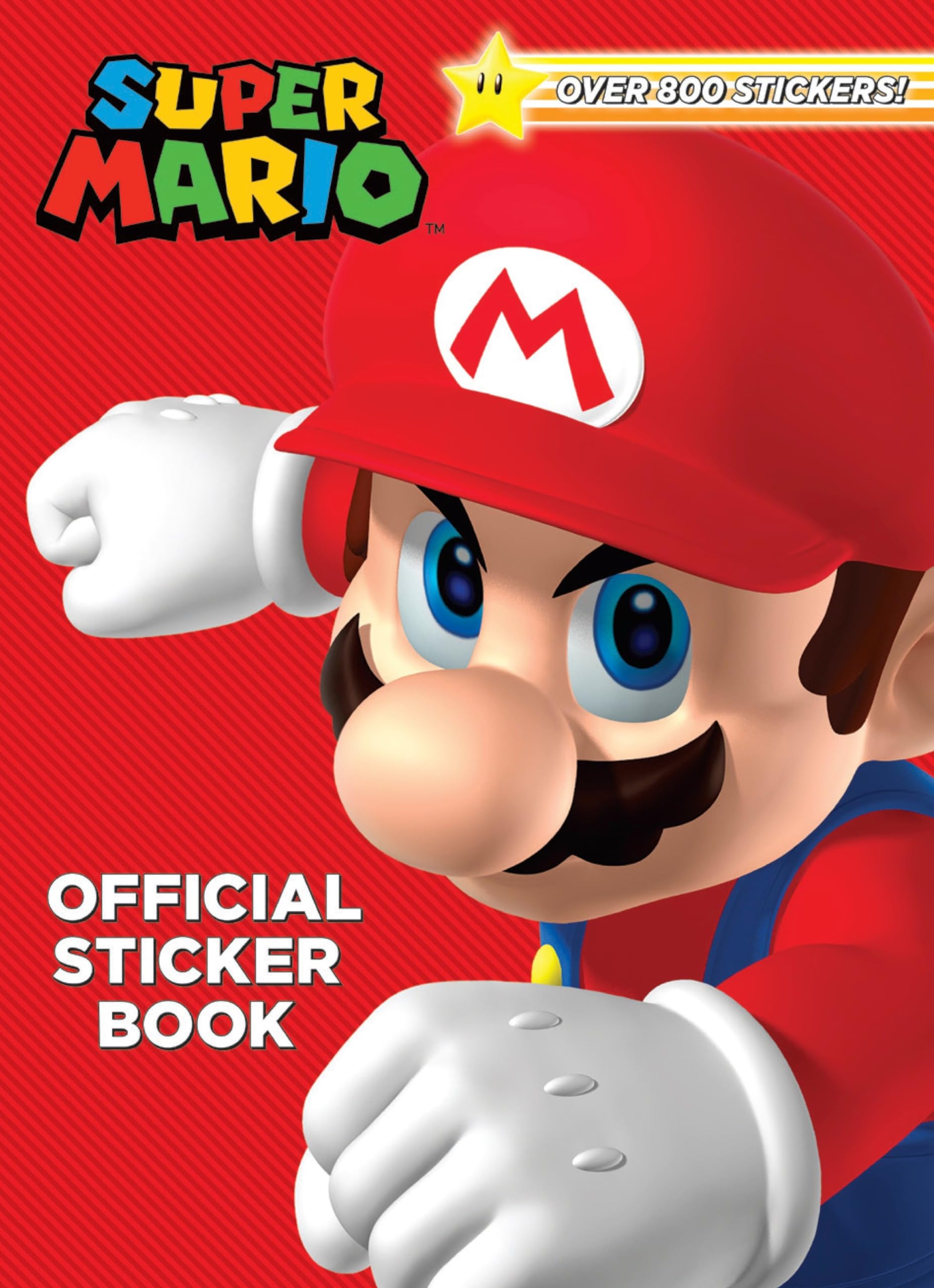 Super Mario Official Sticker Book (Nintendo?): Over 800 Stickers!,New