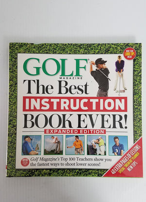 Golf The Best Instruction Book Ever! Expanded Edition,Used