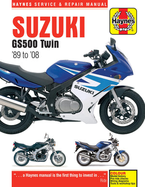 Suzuki Gs500 Twin 19892008 (Haynes Service & Repair Manual),New