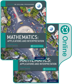 Oxford Ib Diploma Programme Ib Mathematics: Applications And Interpretation, Standard Level, Print And Enhanced Online Course Bo,New