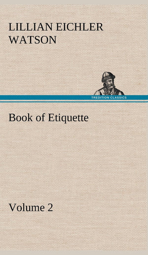 Book of Etiquette, Volume 2,Used