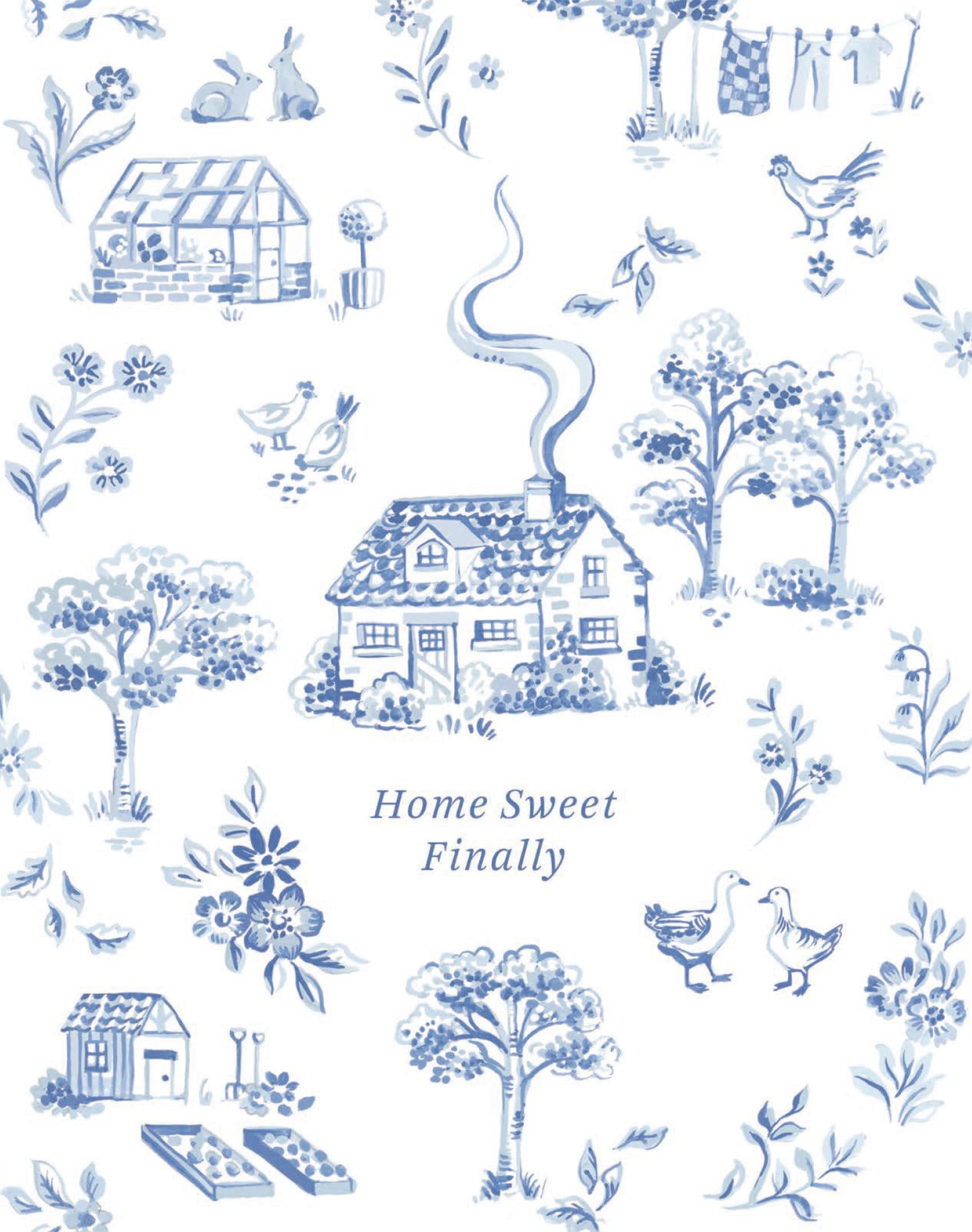 Love Muchly Greeting Cards: New Home  Home Sweet Finally (Pack Of 6)