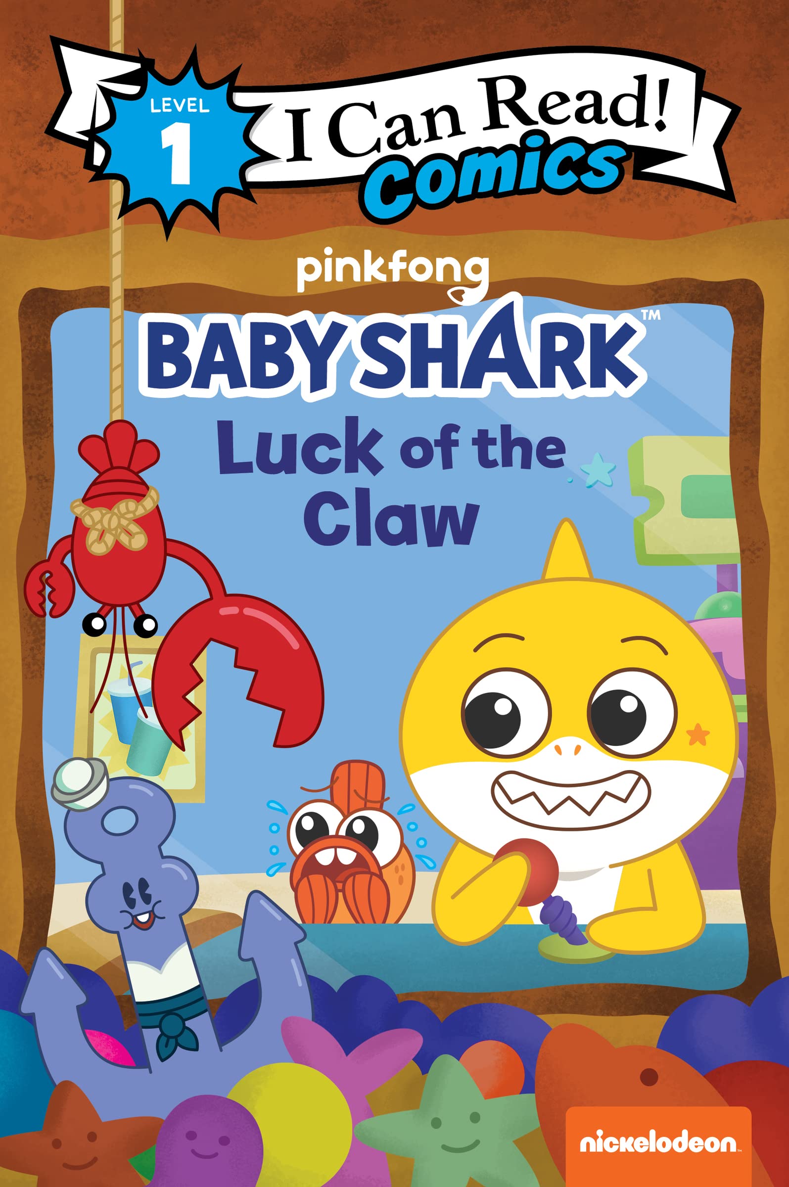 Baby Shark: Luck Of The Claw (I Can Read Comics Level 1),Used