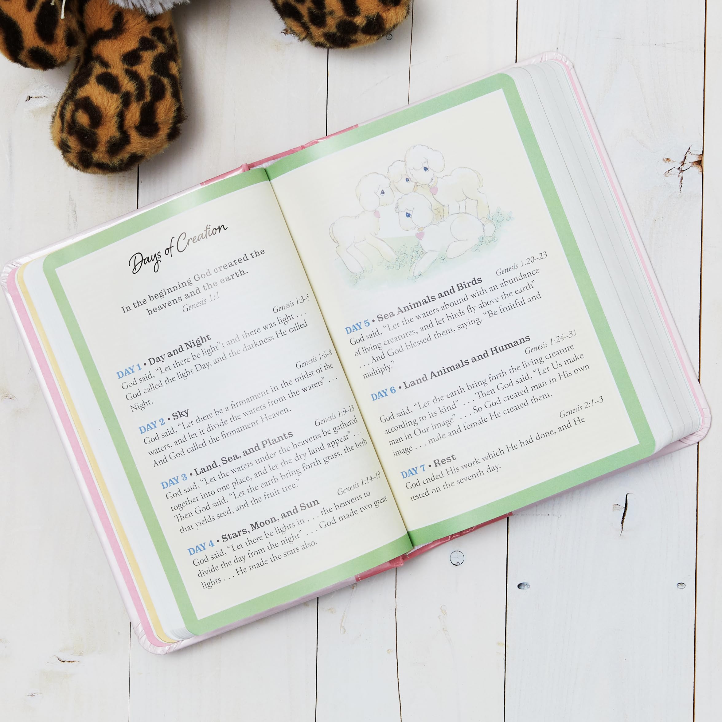 NKJV, Precious Moments Small Hands Bible, Hardcover, Pink, Comfort Print: Holy Bible, New King James Version,Used