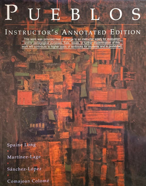 Pueblos: Intermediate Spanish in Cultural Contexts (World Languages),Used