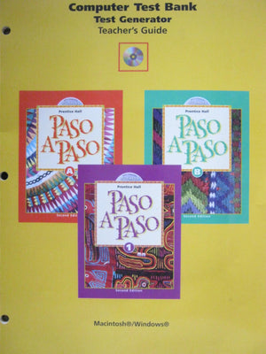 Computer Test Bank Test Generator Levels A/b 1,Used