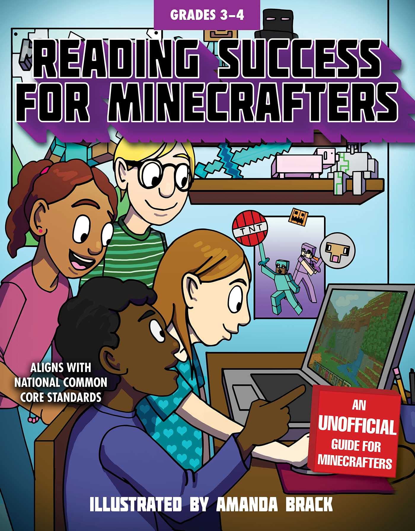 Reading Success for Minecrafters: Grades 34 (Reading for Minecrafters),Used