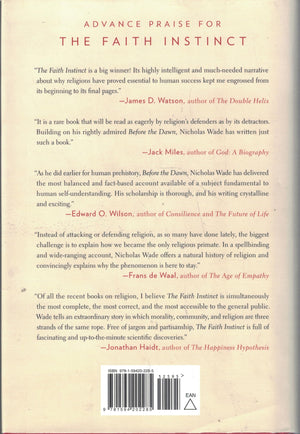 The Faith Instinct: How Religion Evolved and Why It Endures,Used