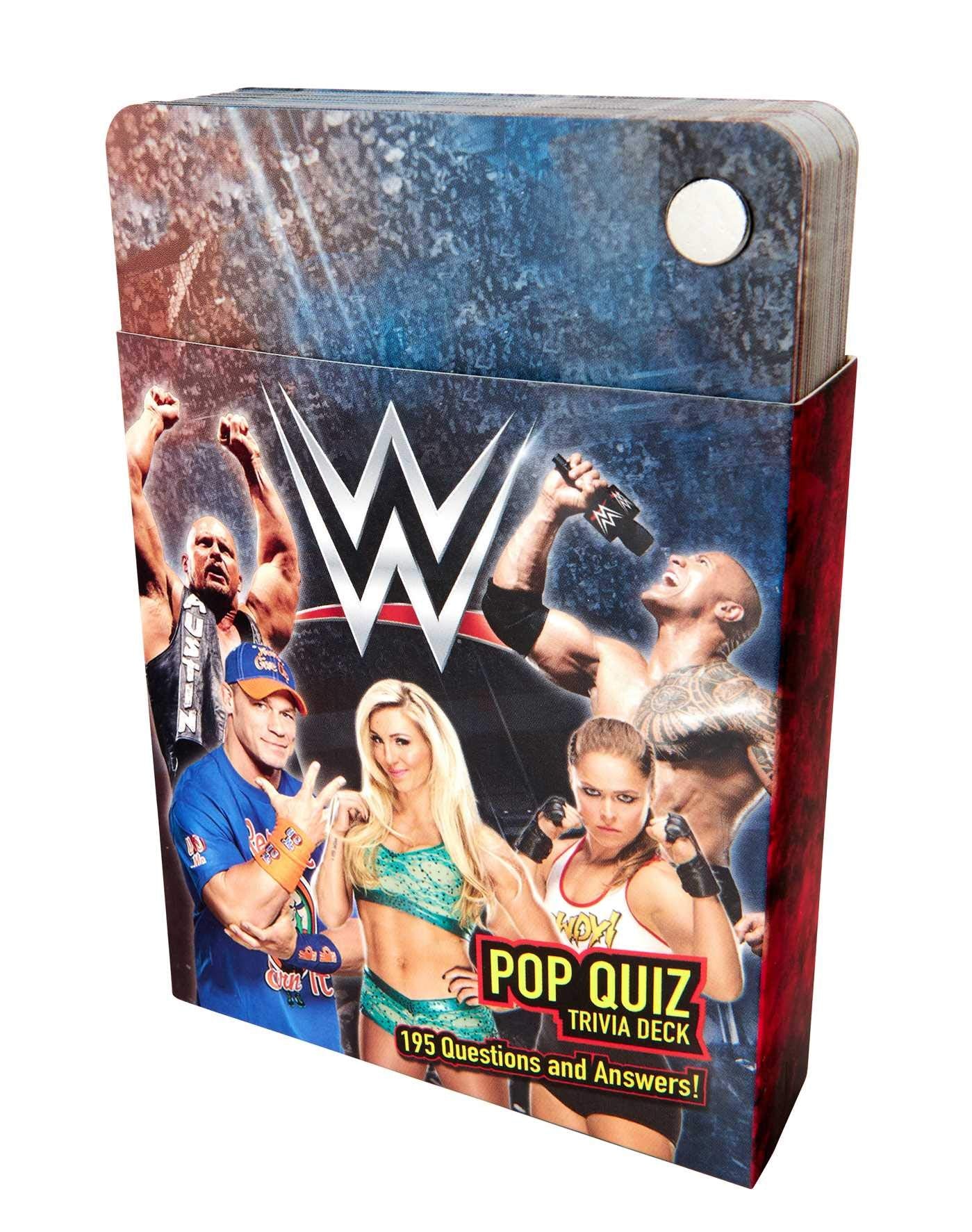 WWE Pop Quiz Trivia Deck,Used