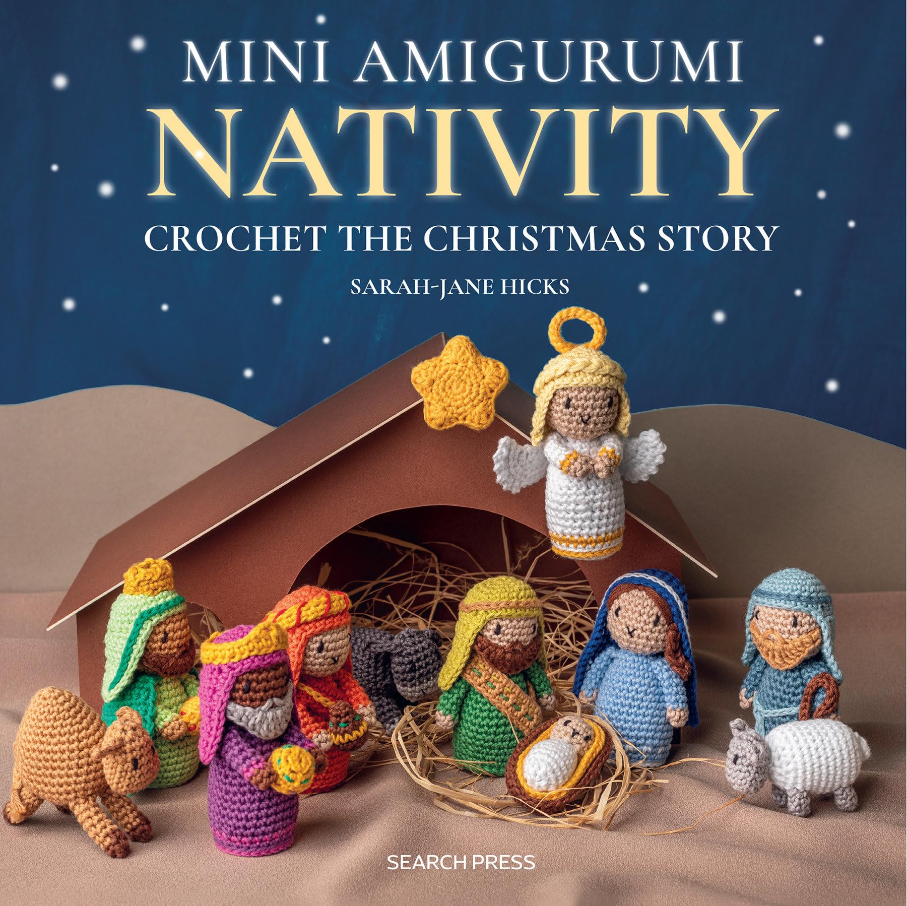 Mini Amigurumi Nativity: Crochet the Christmas story,New