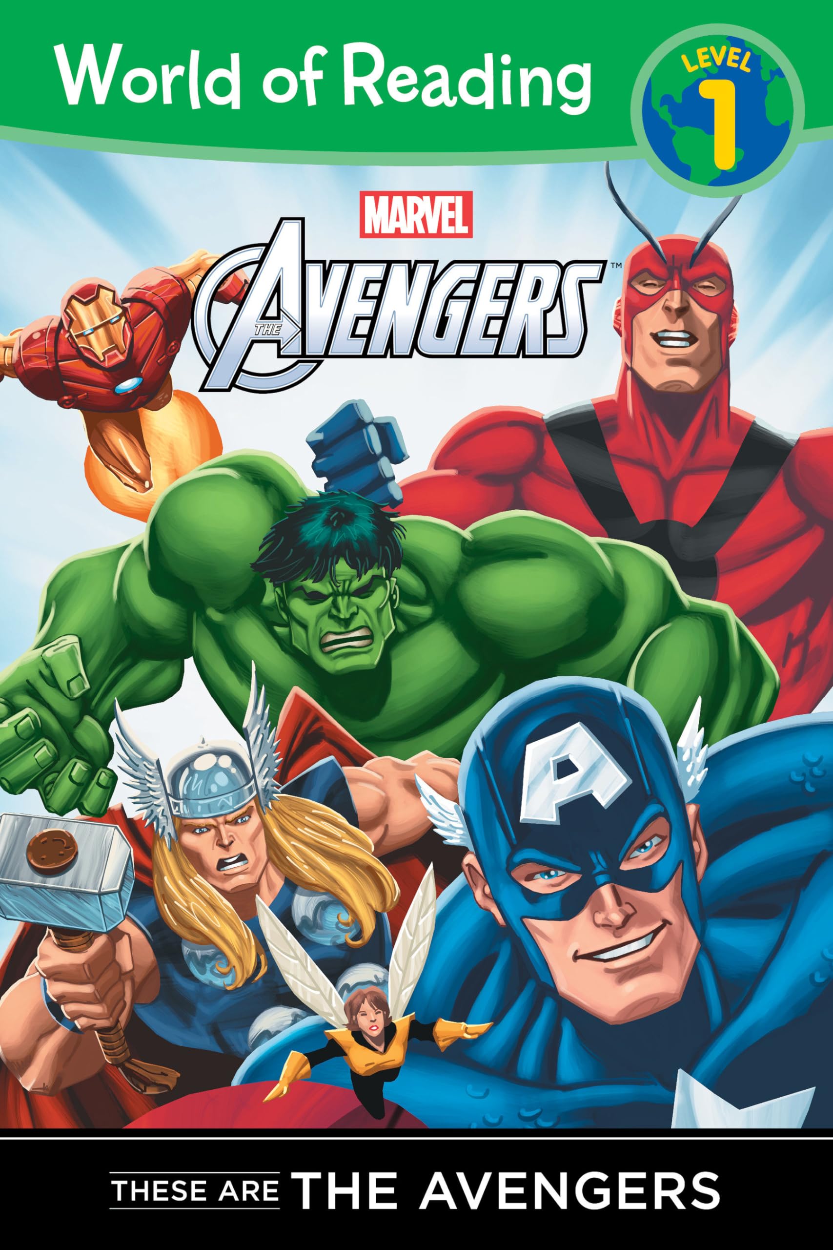 These are The Avengers Level 1 Reader (World of Reading),Used