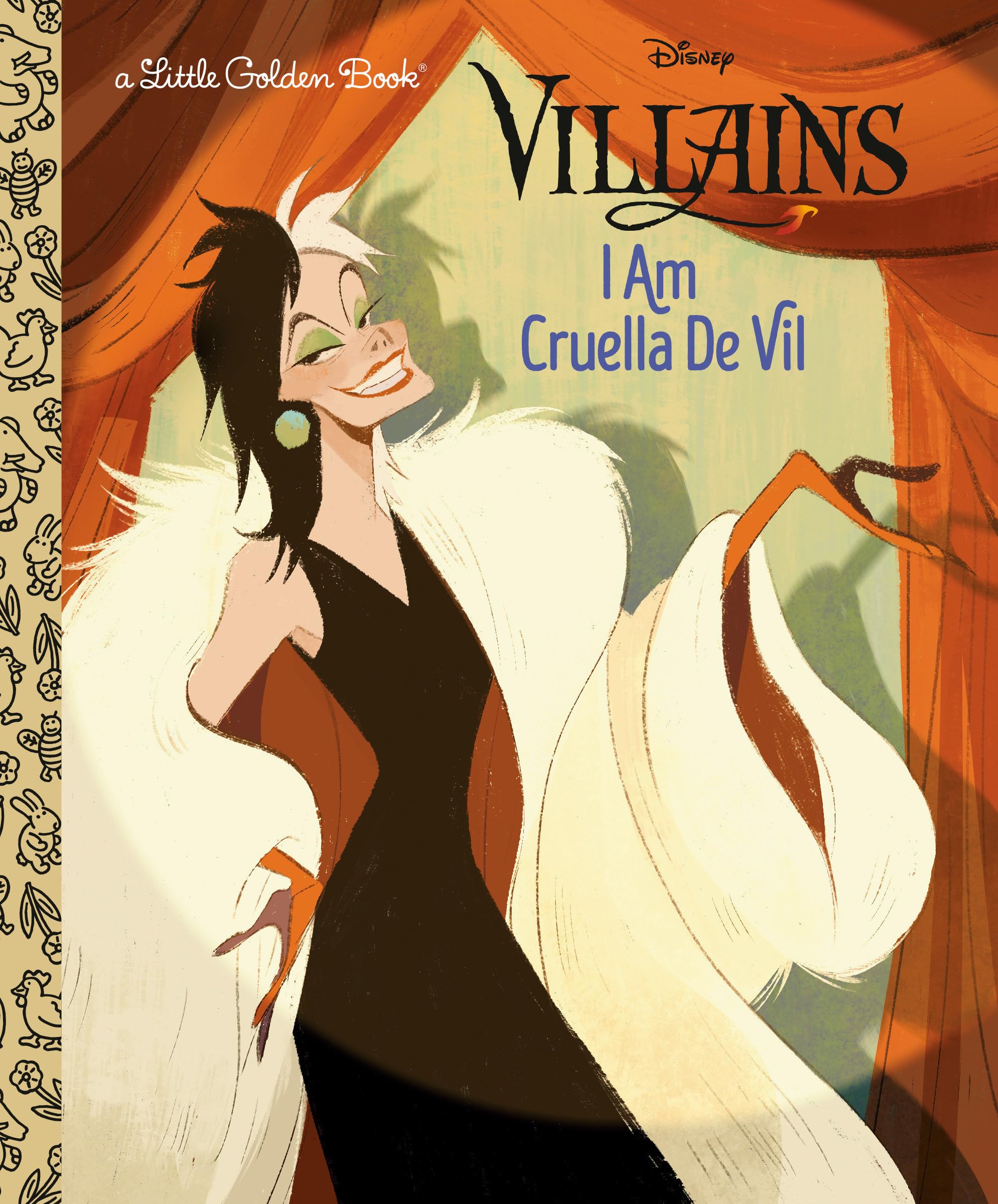 I Am Cruella De Vil (Disney Villains) (Little Golden Book)