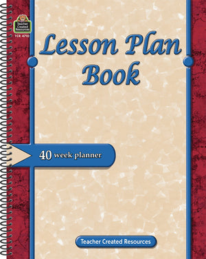 Lesson Plan Book: 40 Week Planner,Used