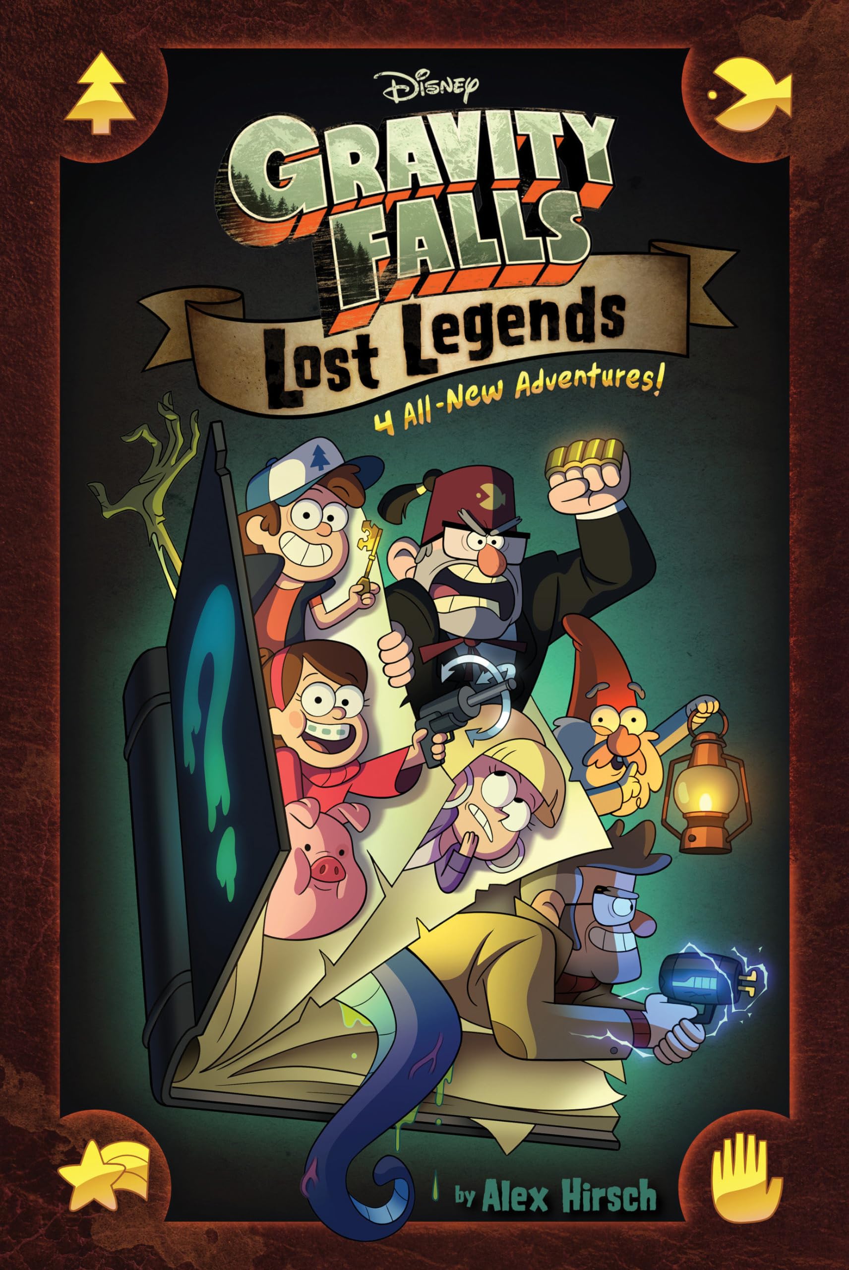 Gravity Falls: Lost Legends: 4 All-New Adventures!-Used Condition