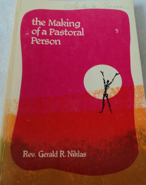 Making of a Pastoral Person,Used
