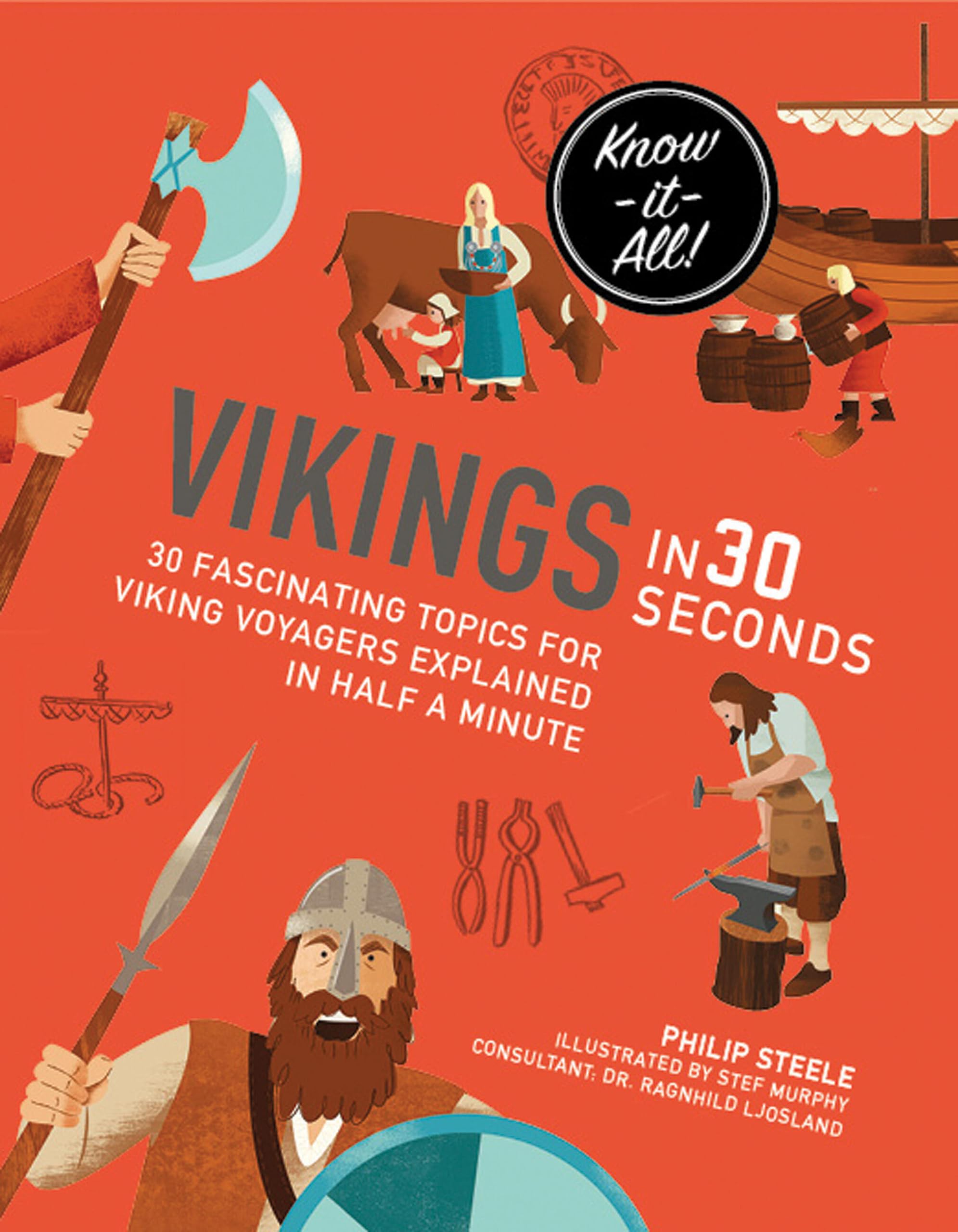 Vikings in 30 Seconds (Kids 30 Second),New