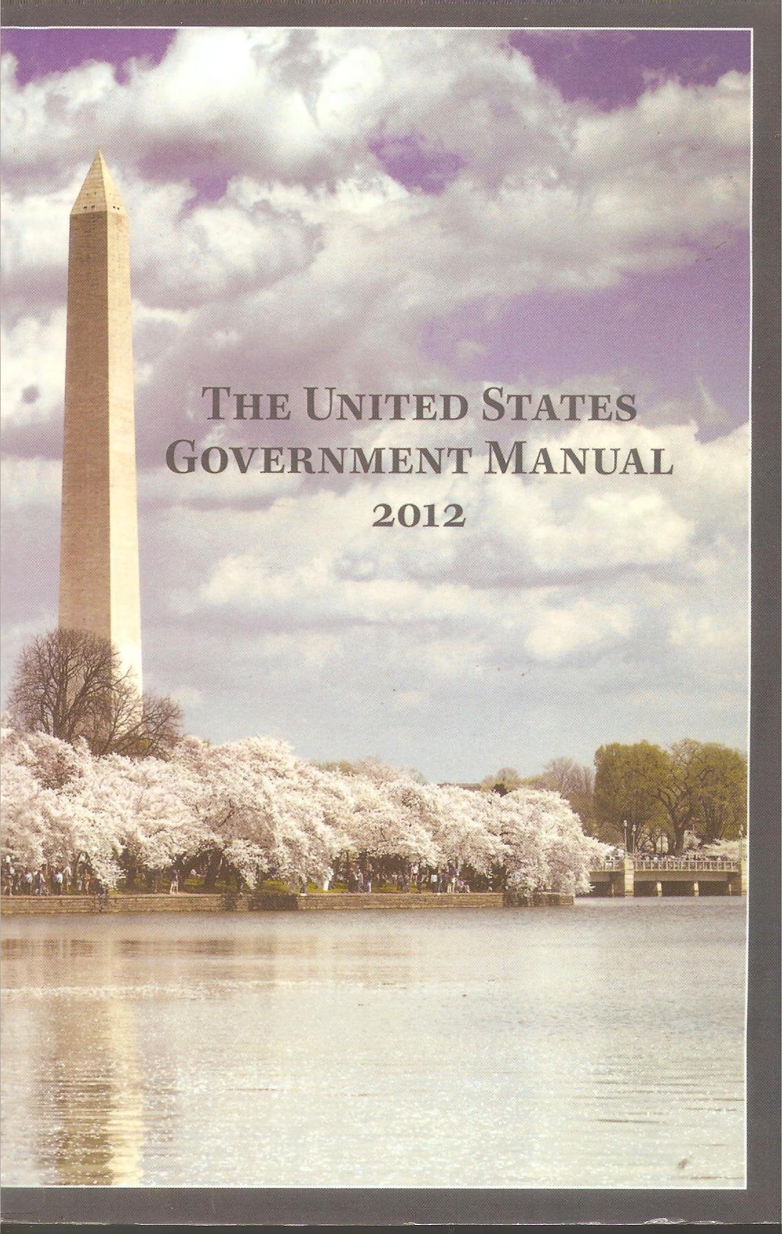 United States Government Manual 20112012,Used