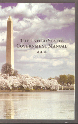 United States Government Manual 20112012,Used