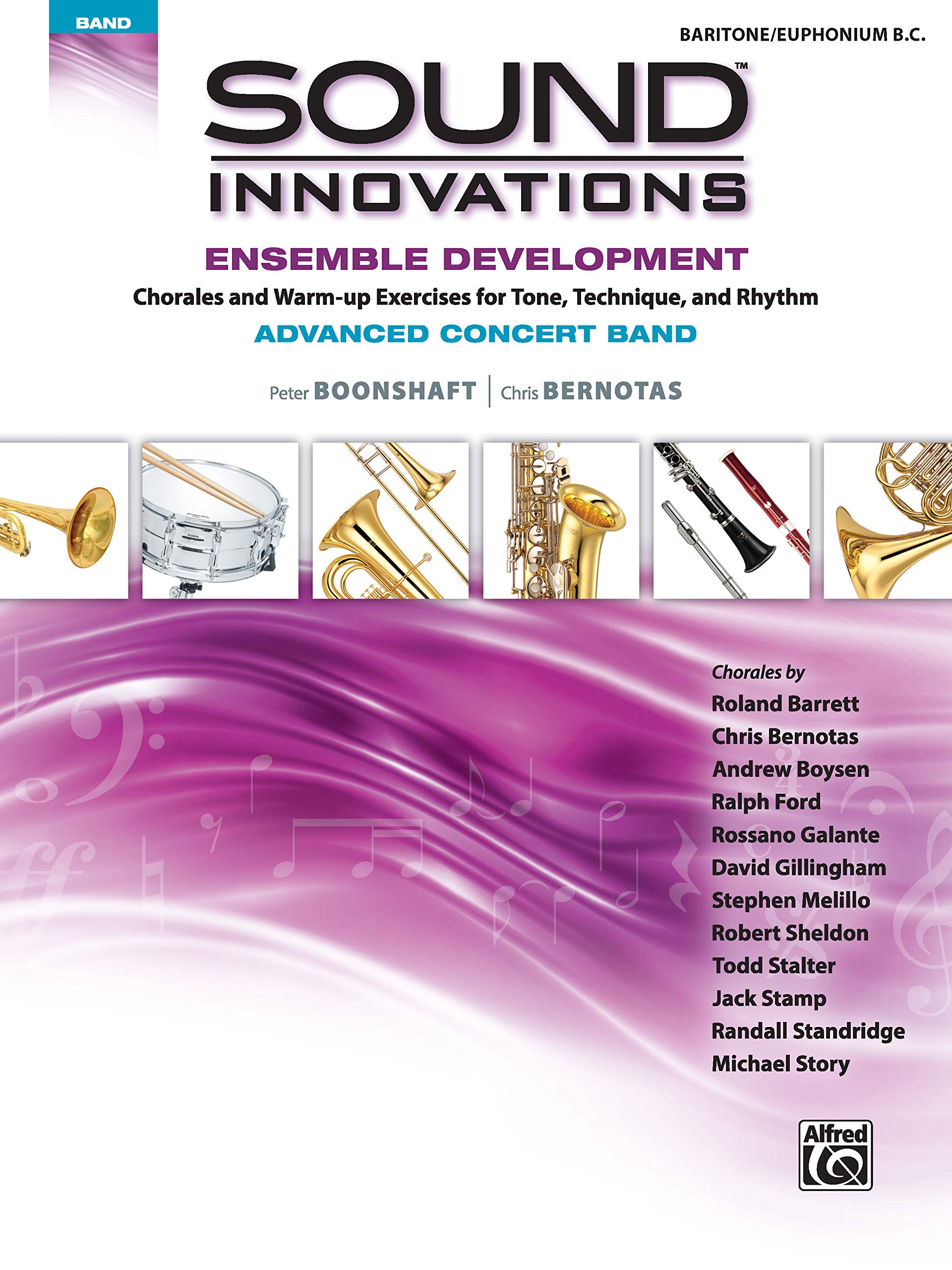 Sound Innovations for Concert Band  Ensemble Development for Advanced Concert Band: Baritone B.C.,Used