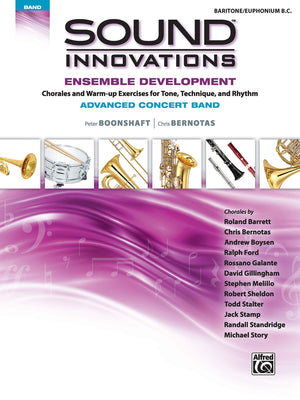Sound Innovations for Concert Band  Ensemble Development for Advanced Concert Band: Baritone B.C.,Used
