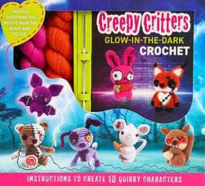 Creepy Critters GlowInTheDark Crochet (Crochet Kits)