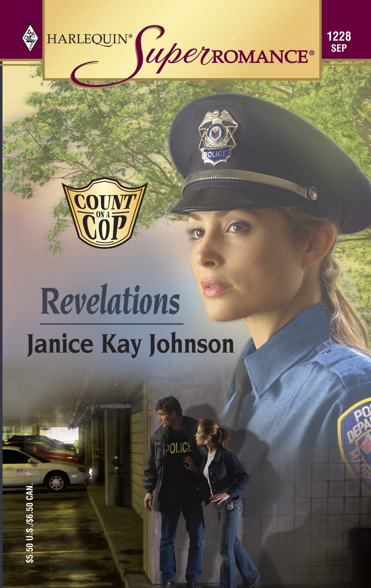 Revelations : Count on a Cop (Harlequin Superromance No. 1228),Used