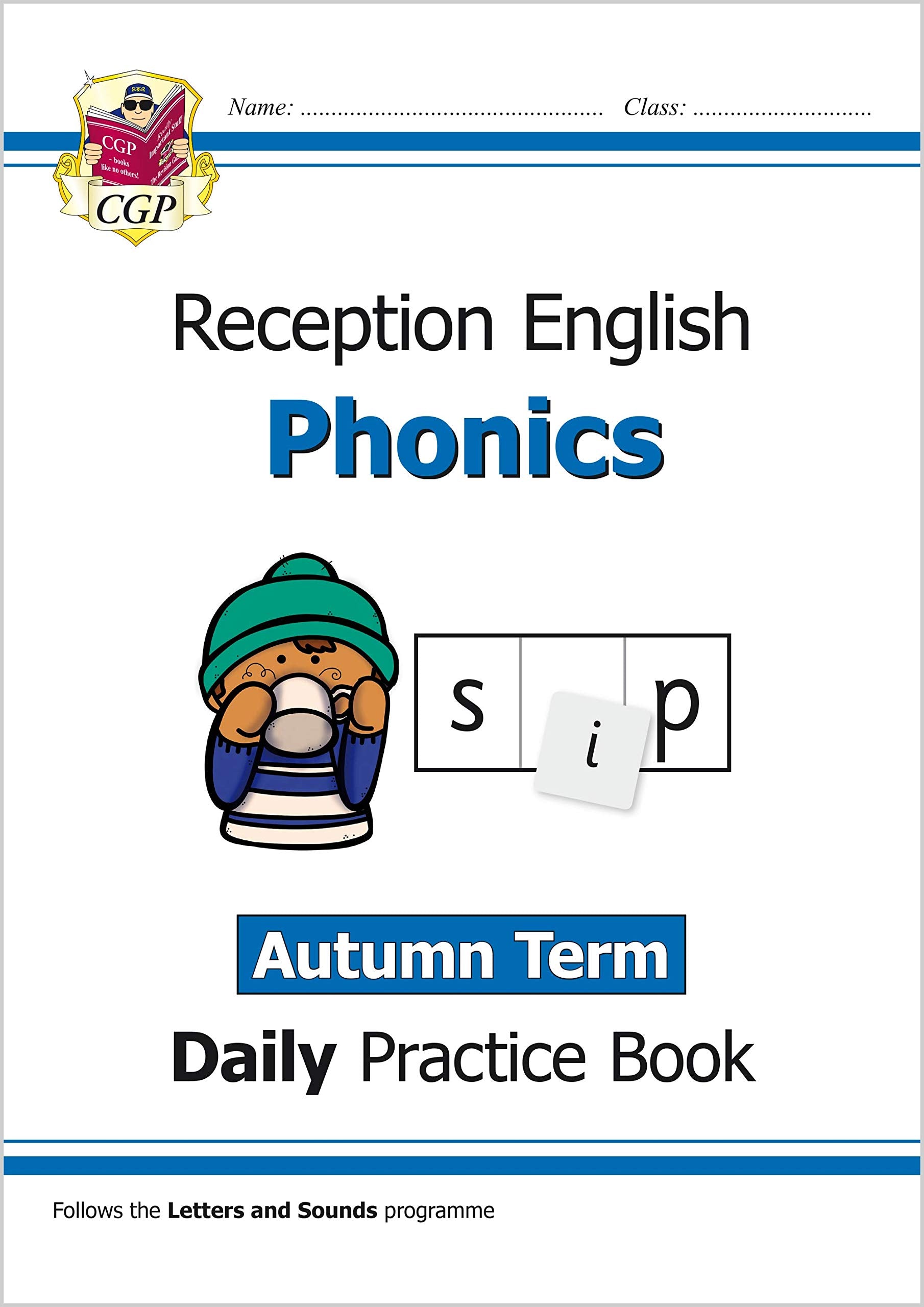 New Phonics Daily Practice Book: Reception  Autumn Term: ideal for catching up at home (CGP Primary Phonics),Used