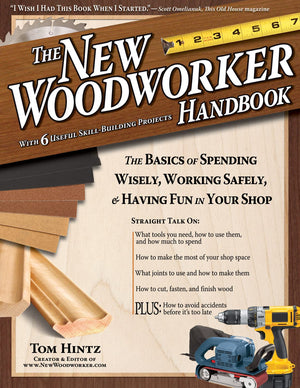New Woodworker Handbook: The Basics of Spending Wisely, Working Safely, & Having Fun in Your Shop,Used