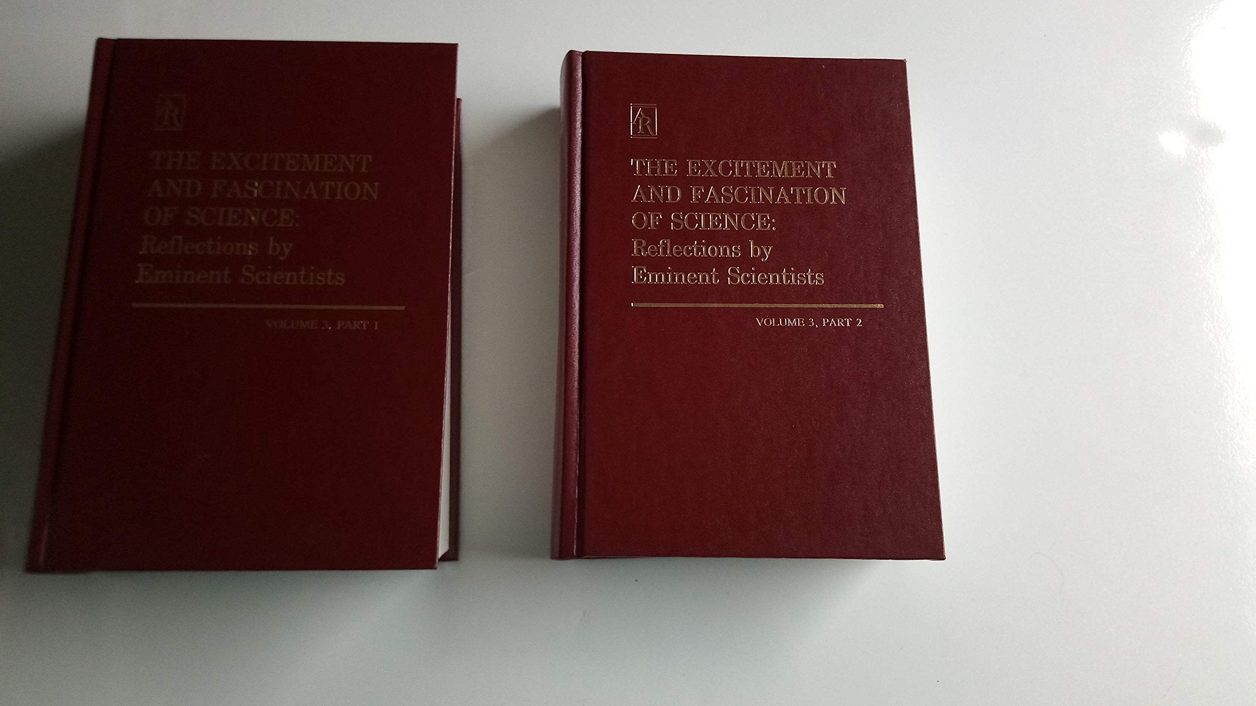 The Excitement and Fascination of Science: Reflections by Eminent Scientists/Vol. 3 Part 1 & 2,Used