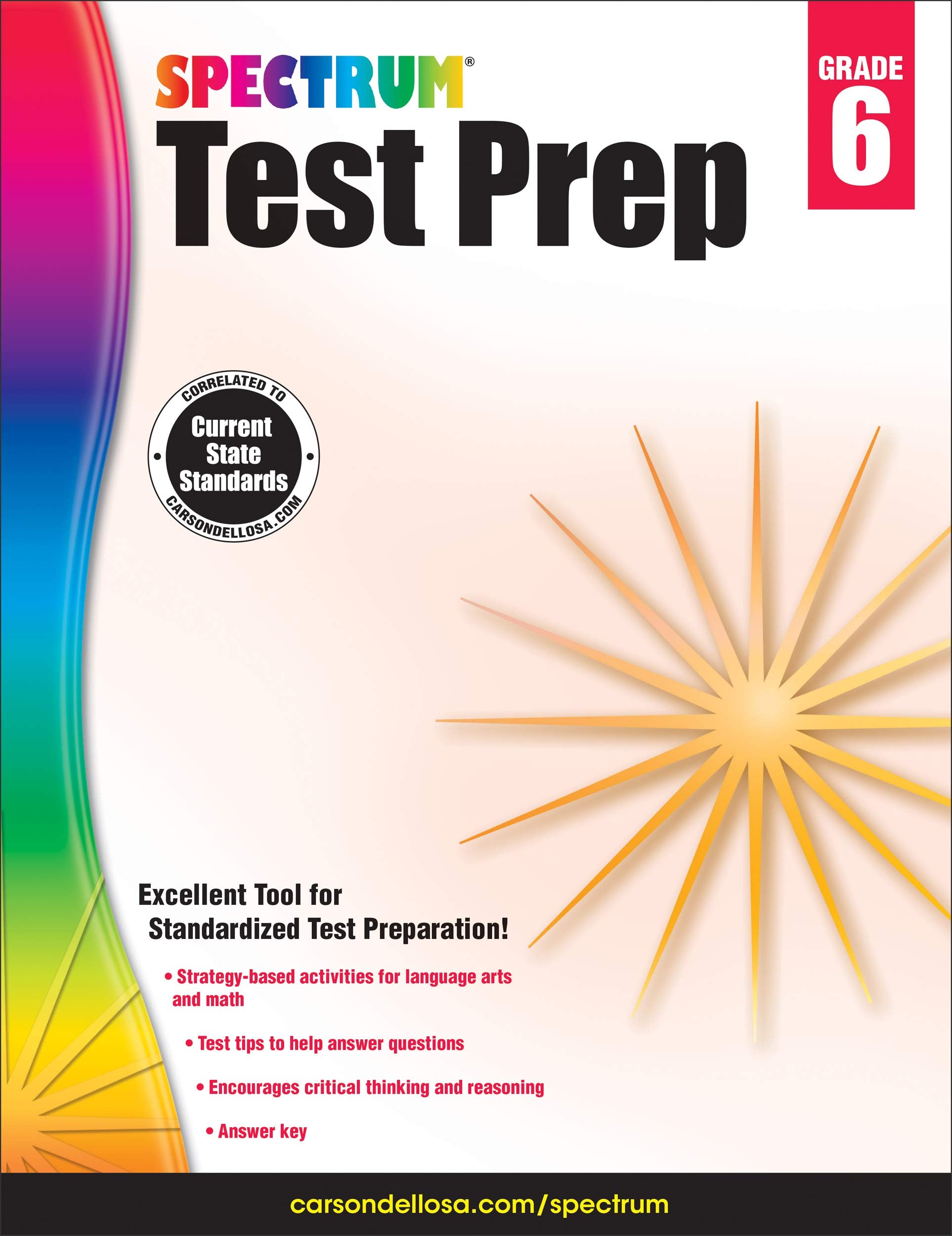 Spectrum Test Prep, Grade 6,Used