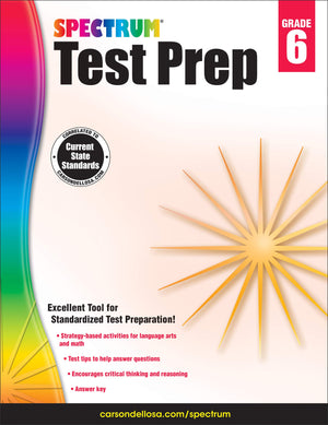 Spectrum Test Prep, Grade 6,Used