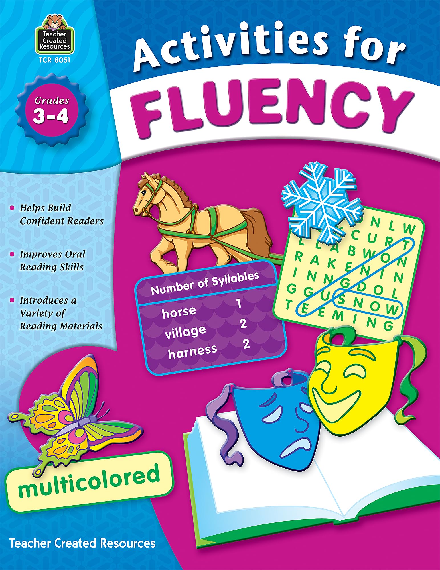 Activities for Fluency, Grade 34,Used