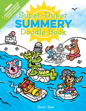 SuperDuper Summery Doodle Book (SuperDuper Doodle Books),Used