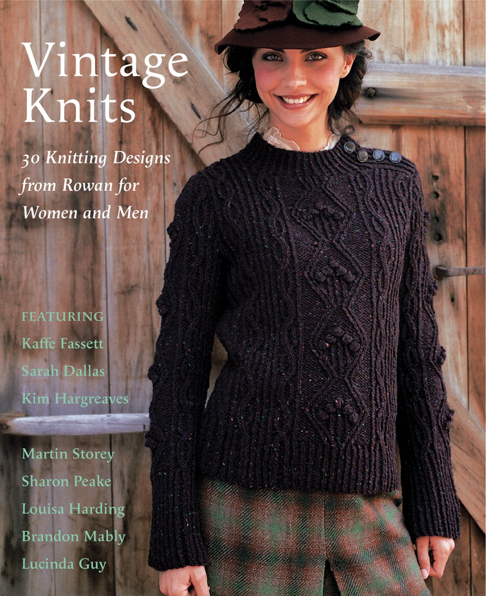 Vintage Knits: 30 Knitting Designs from Rowan for Women and Men,New