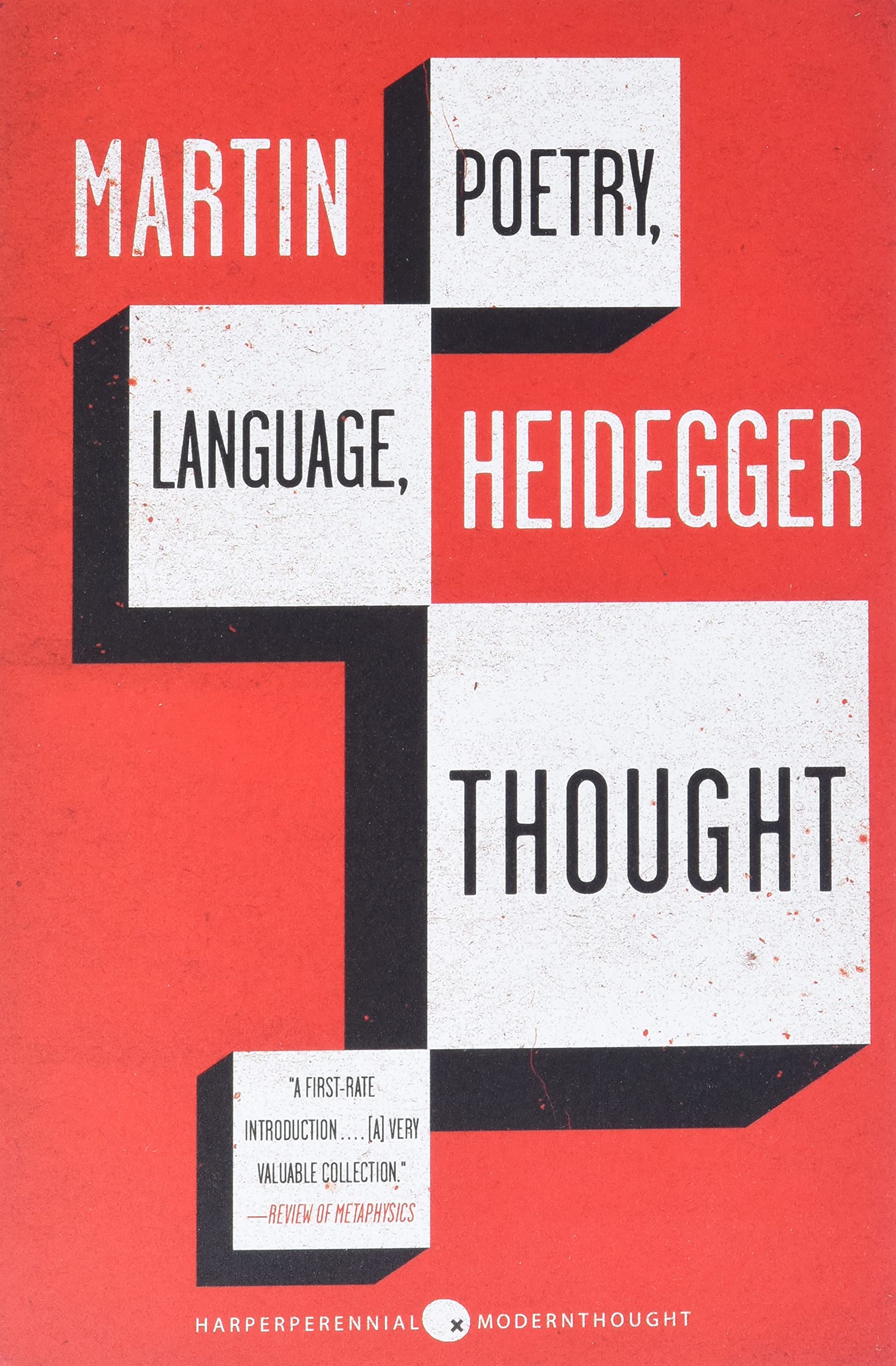 Poetry, Language, Thought (Harper Perennial Modern Thought),New