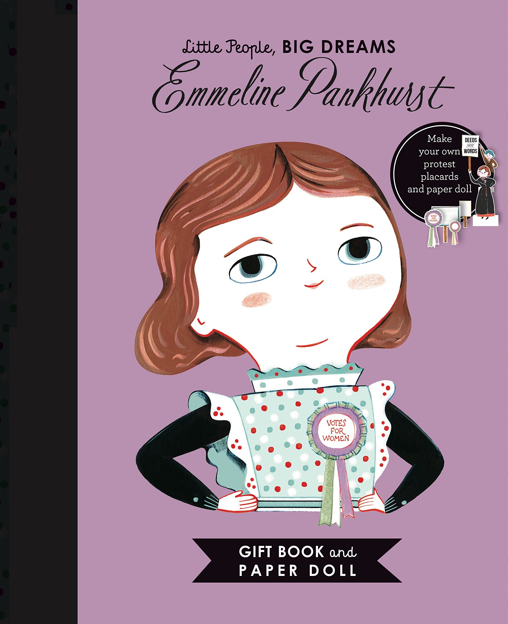 Little People, BIG DREAMS: Emmeline Pankhurst Book and Paper Doll Gift Edition Set (Volume 19) (Little People, BIG DREAMS, 19),Used
