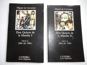 Don Quijote de la Mancha (2 Vol. Set),Used