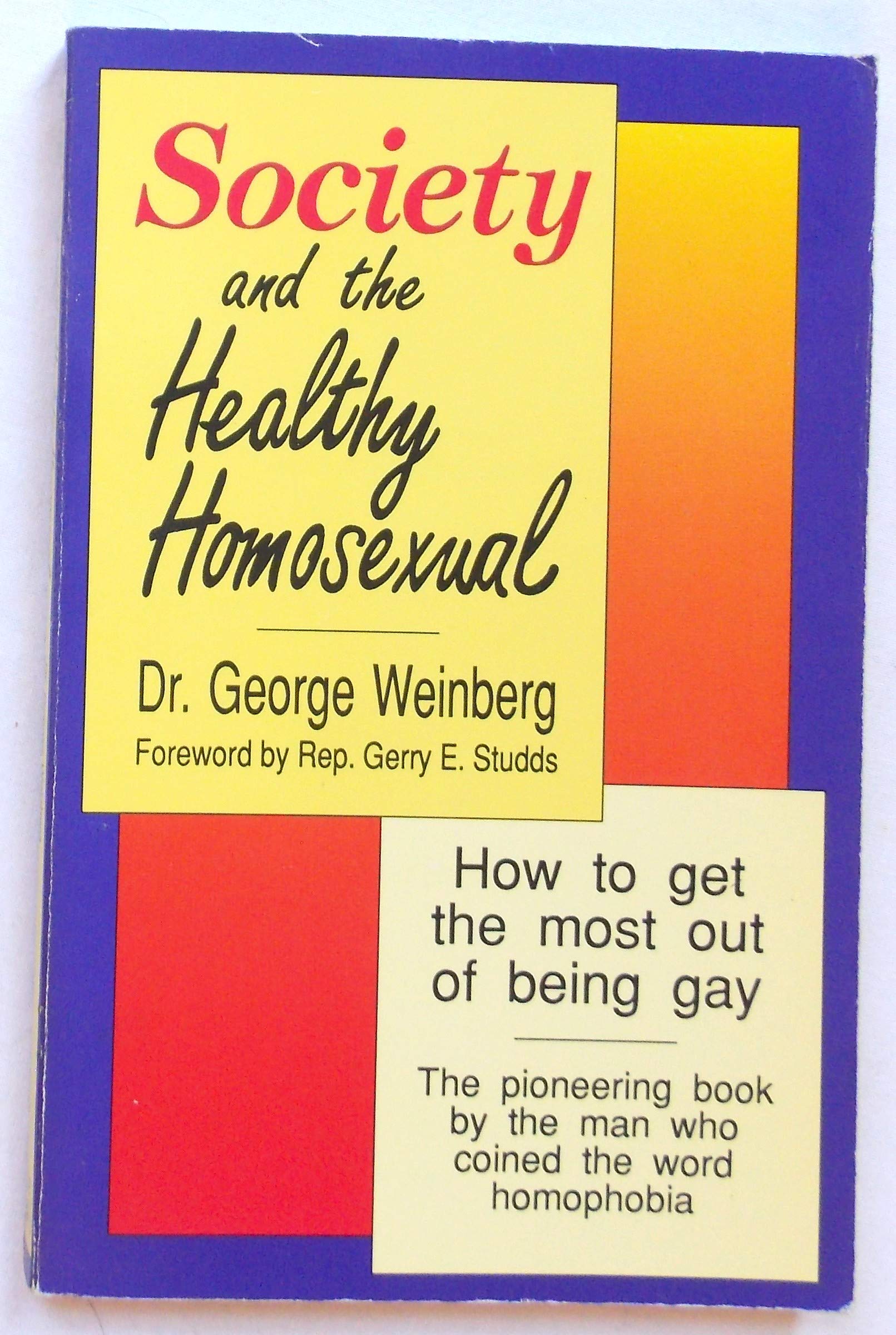 Society And The Healthy Homose,Used