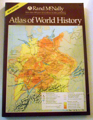 Rand McNally atlas of world history,Used