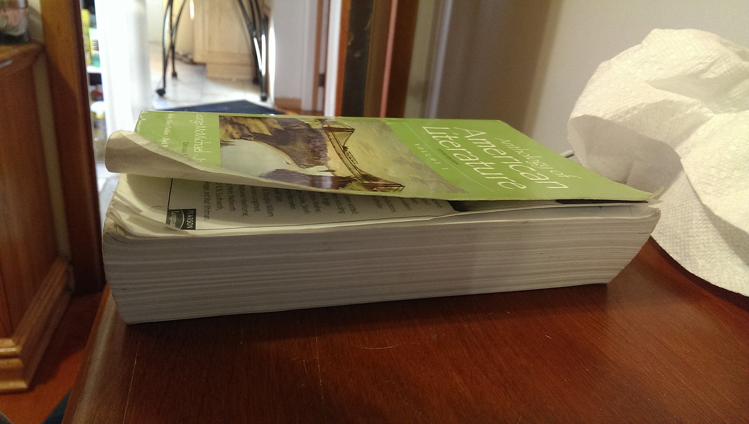 Anthology of American Literature, Volume I (10th Edition),Used
