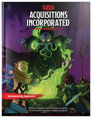 Dungeons & Dragons Acquisitions Incorporated Hc (D&D Campaign Accessory Hardcover Book)-used