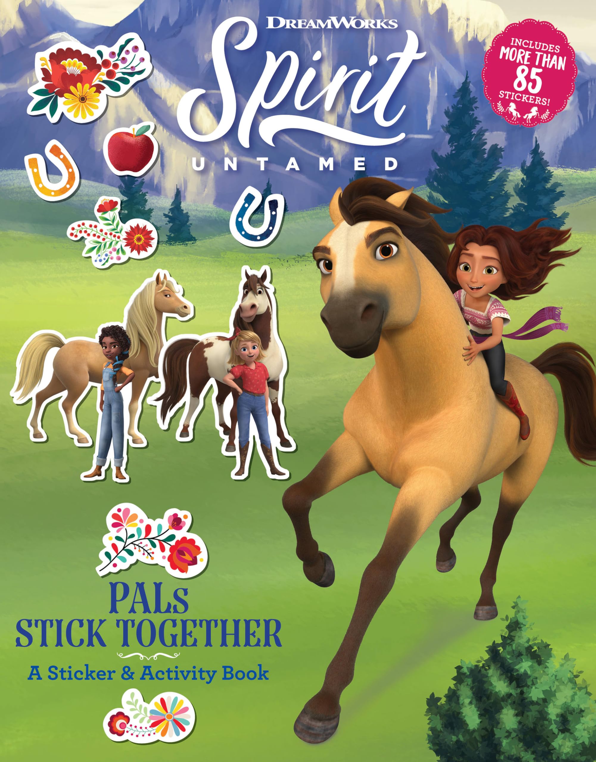 Spirit Untamed: Pals Stick Together: A Sticker & Activity Book (Dreamworks Spirit Untamed),Used