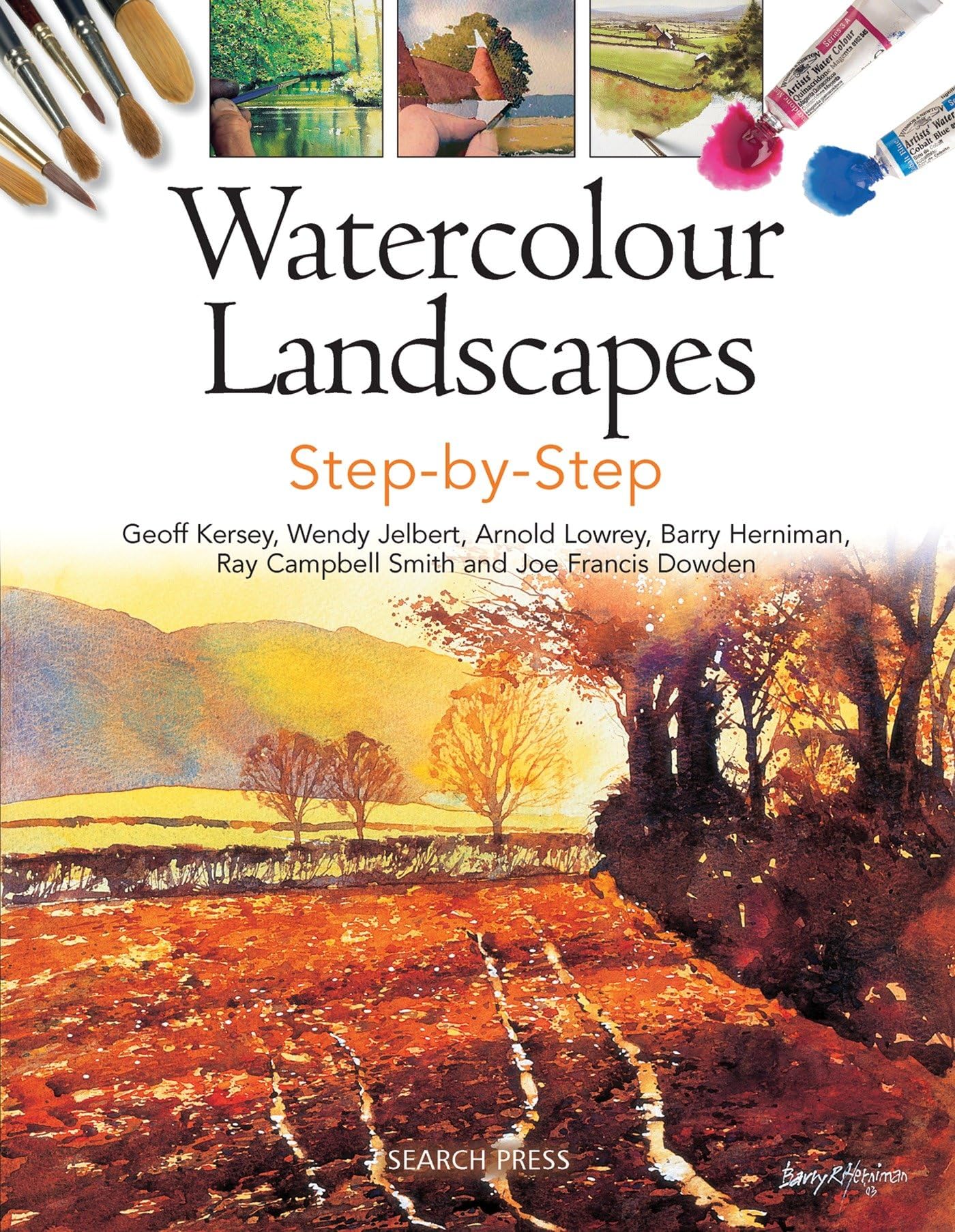 Watercolour Landscapes StepbyStep,Used